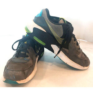 Nike Air Max Excee 'Power Up' 5.5 Youth, Particle Sea Green and Lime CW5834-001‎